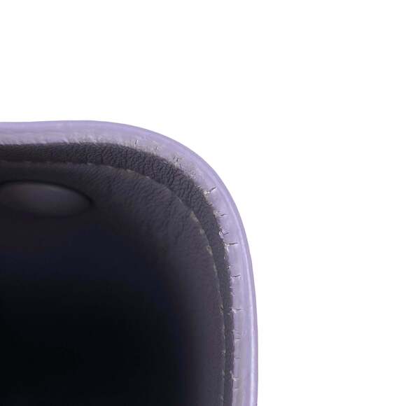 Prada Double Medium Handbag, 2-Way Shoulder Bag, Leather, Light Purple, 1BG77... - Picture 9 of 14